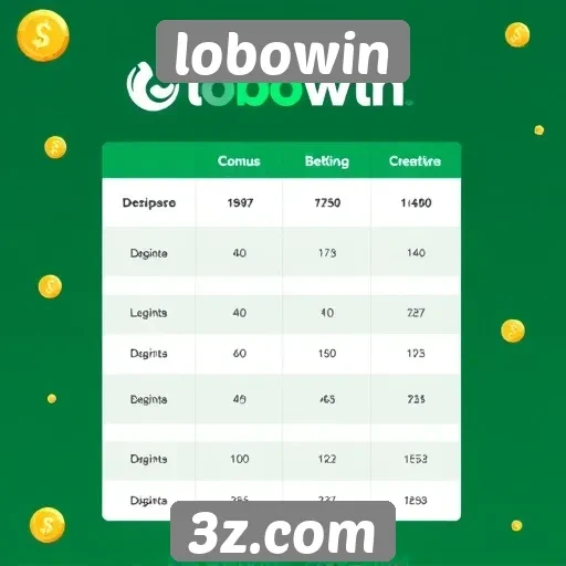 Comparação de bônus do lobowin com concorrentes